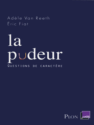 cover image of La pudeur